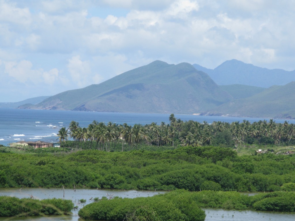Scenic vista on the island of St. Kitts